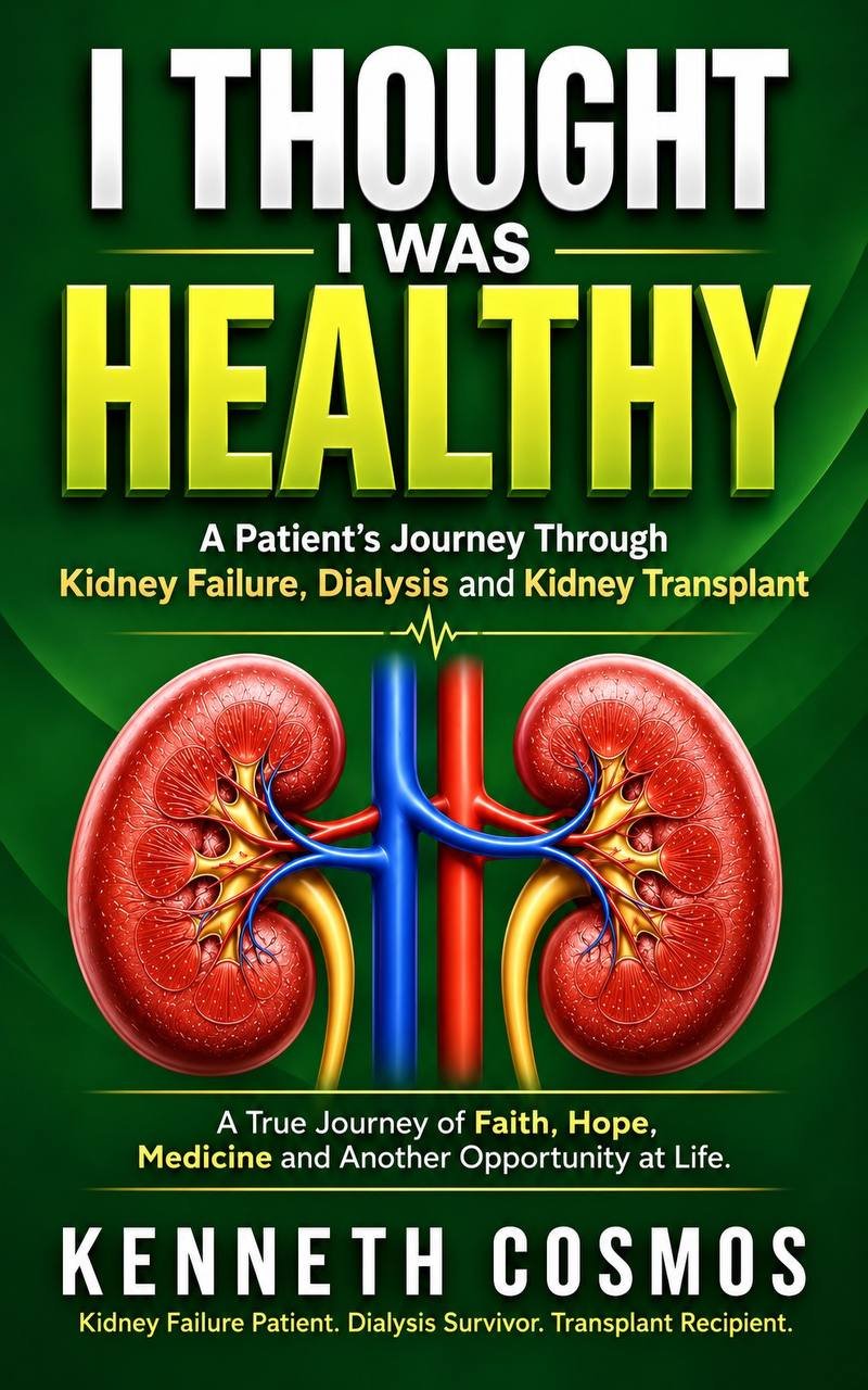 kidey book main front cover I THOUGHT I WAS HEALTHY - Image 1